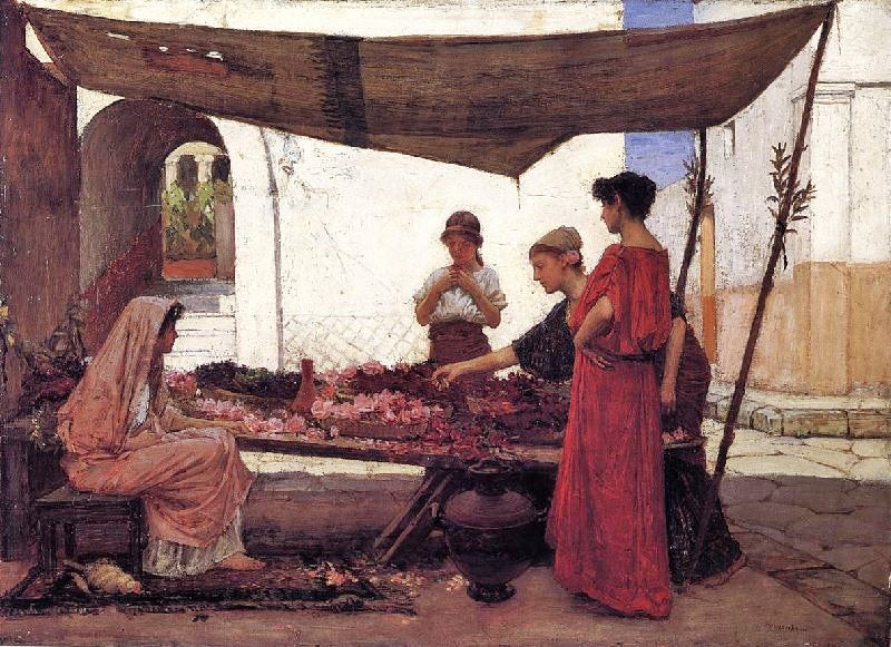 A FLOWER STALL