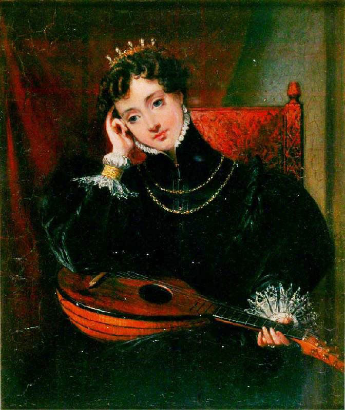 Amy Robsart by Charles Robert Leslie