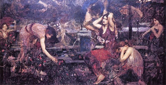 Sketch For ’Flora And The Zephyrs’ by John William Waterhouse