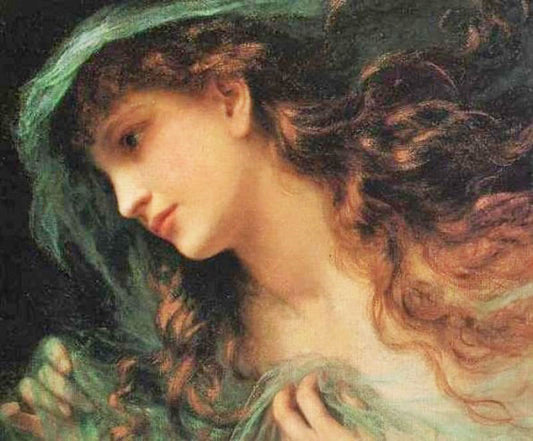 The Head Of A Nymph by Sophie Anderson