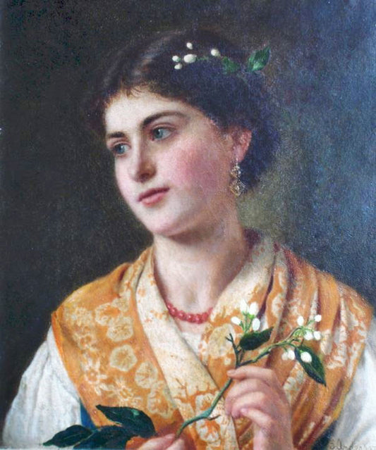 A Spring Of Orange Blossoms by Sophie Anderson