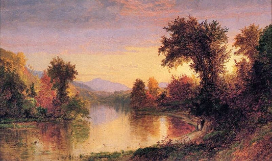 Autumn By The River by Jasper Francis Cropse