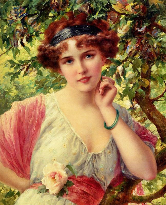 A Summer Rose by Emile Vernon