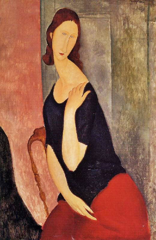 Portrait De Madame L by Amedeo Modigliani