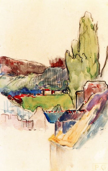 Breton Valley by Paul Gauguin
