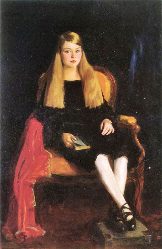 Portrait Of Marcia Anne M. Tucker by Robert Henri