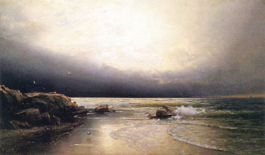 Lands End - New Jersey Coast by William Trost Richards
