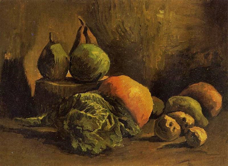 Still Life With Vegetables And Fruit by Vincent van Gogh