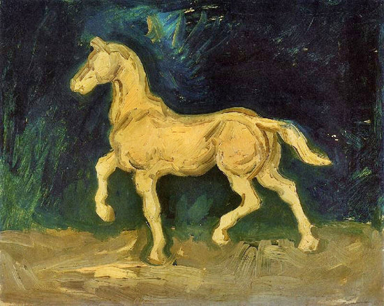 Plaster Statuette Of A Horse, 1885 by Vincent van Gogh