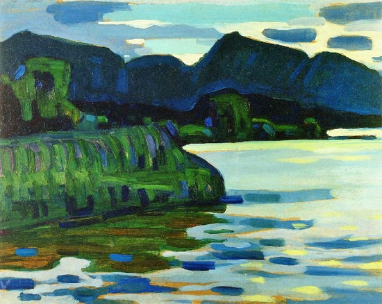 Murnau, Coastline Ii by Wassily Kandinsk