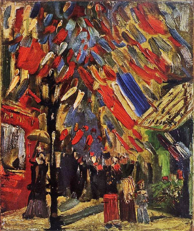 THE FOURTEENTH OF JULY CELEBRATION IN PARIS