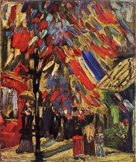 The Fourteenth Of July Celebration In Paris by Vincent van Gogh