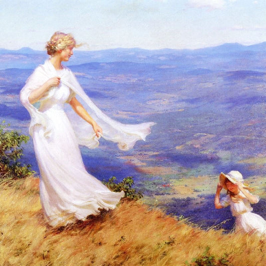 The West Wind by Charles Courtney Curran
