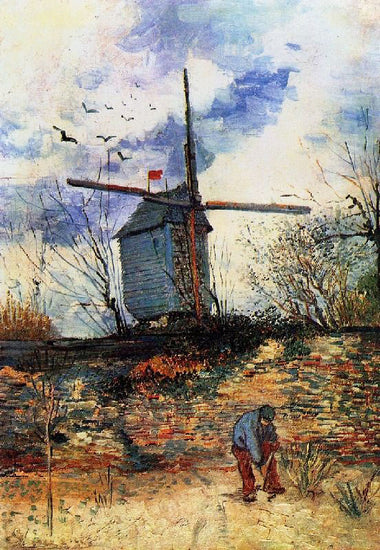 Le Moulin De La Galette by Vincent van Gogh