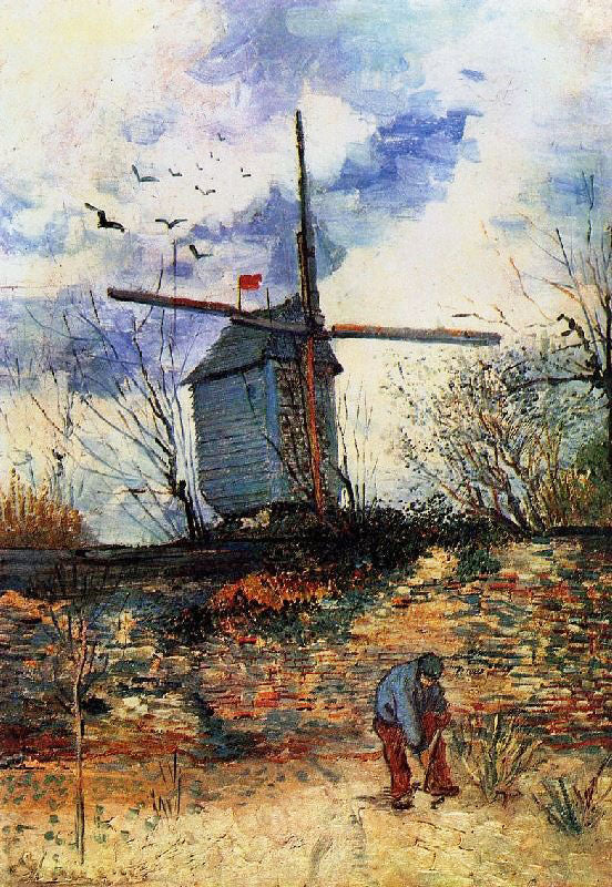 Le Moulin De La Galette by Vincent van Gogh