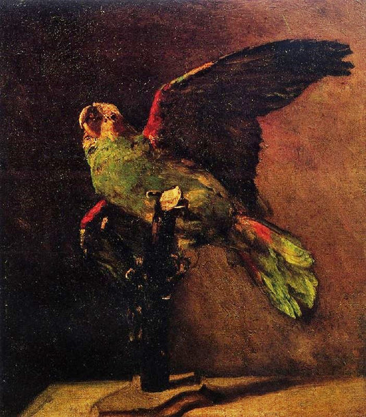Stuffed Green Parrot by Vincent van Gogh