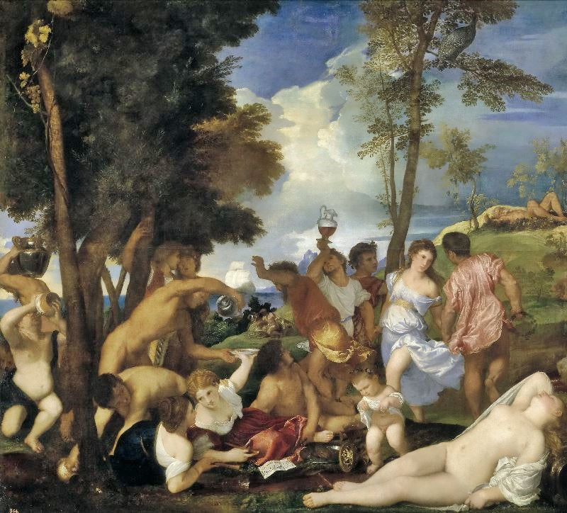 THE BACCHANAL OF THE ANDRIANS