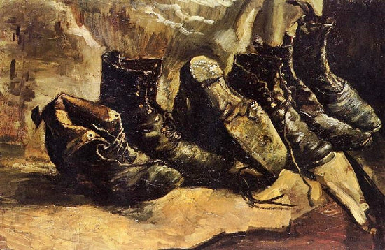 Three Pair Of Shoes by Vincent van Gogh