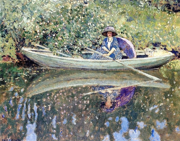 On The River by Frederick Carl Frieseke