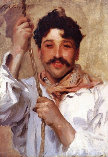 Italian With A Rope by John Singer Sargent