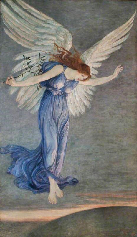 The Angel Of Peace by Walter Crane