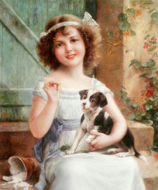 Waiting For The Vet by Emile Vernon