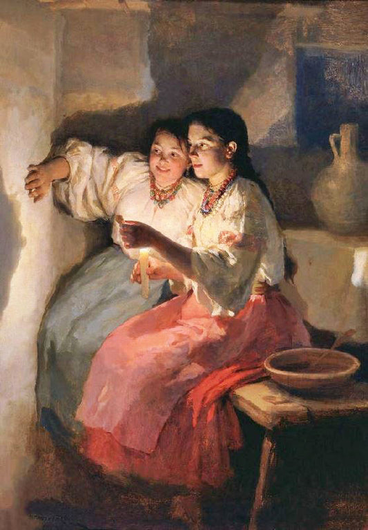 Fortune Telling by Nikolai Pimonenko