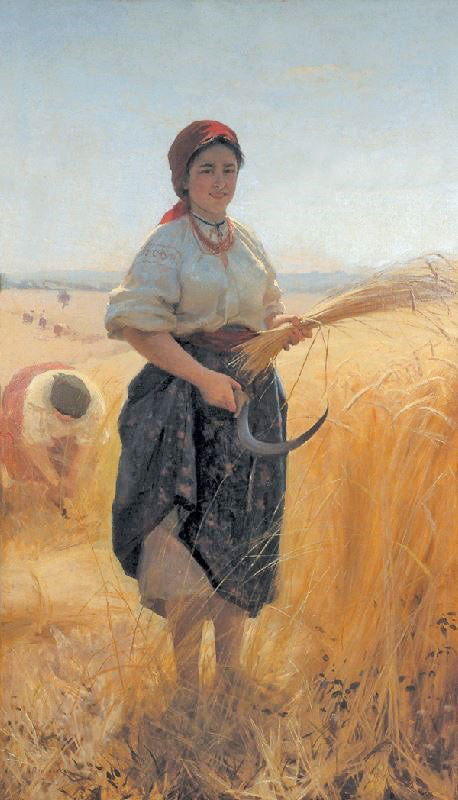 Harvester by Nikolai Pimonenko
