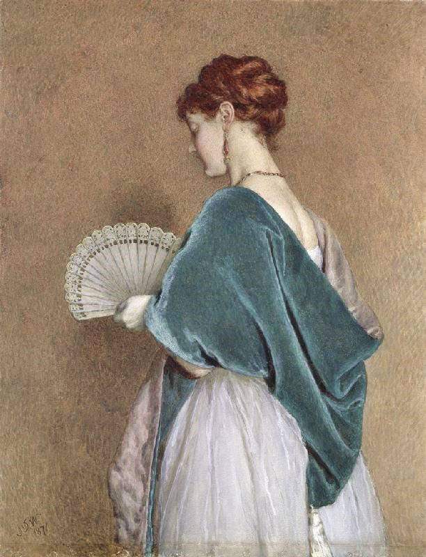 WOMAN WITH A FAN