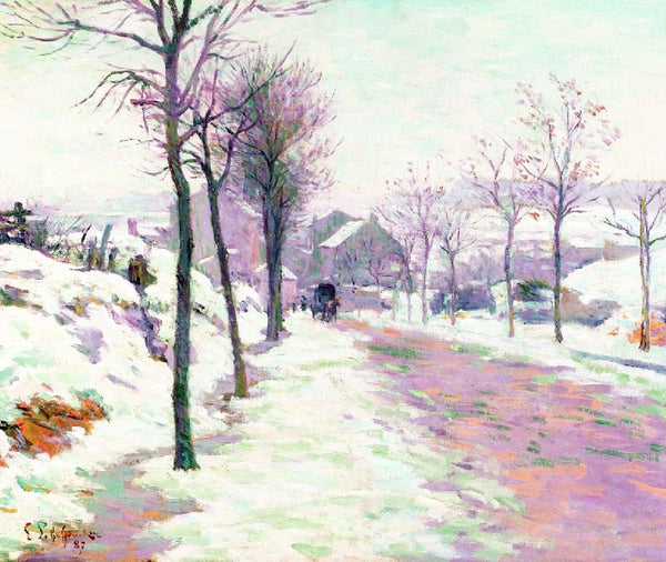 A Road In The Snow by Claude-Emil Schuffenecker