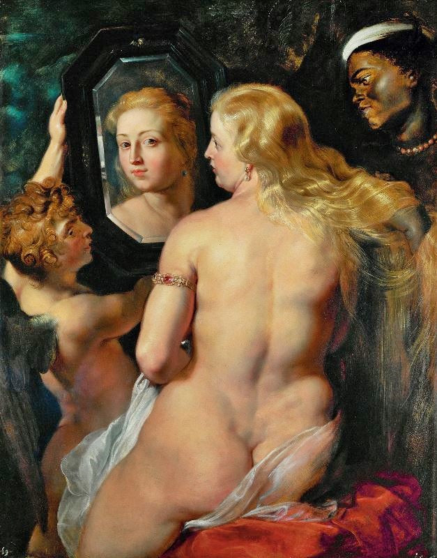 VENUS AT A MIRROR