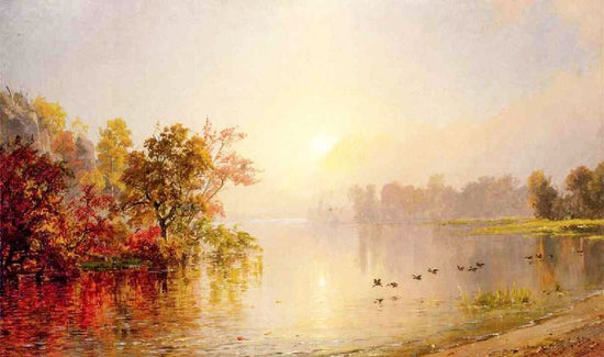 Hazy Afternoon, Autumn, 1873 by Jasper Francis Cropse