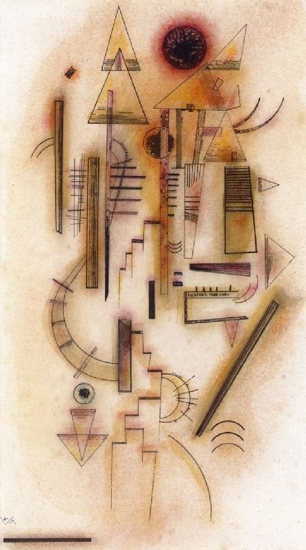 Ascent by Wassily Kandinsk