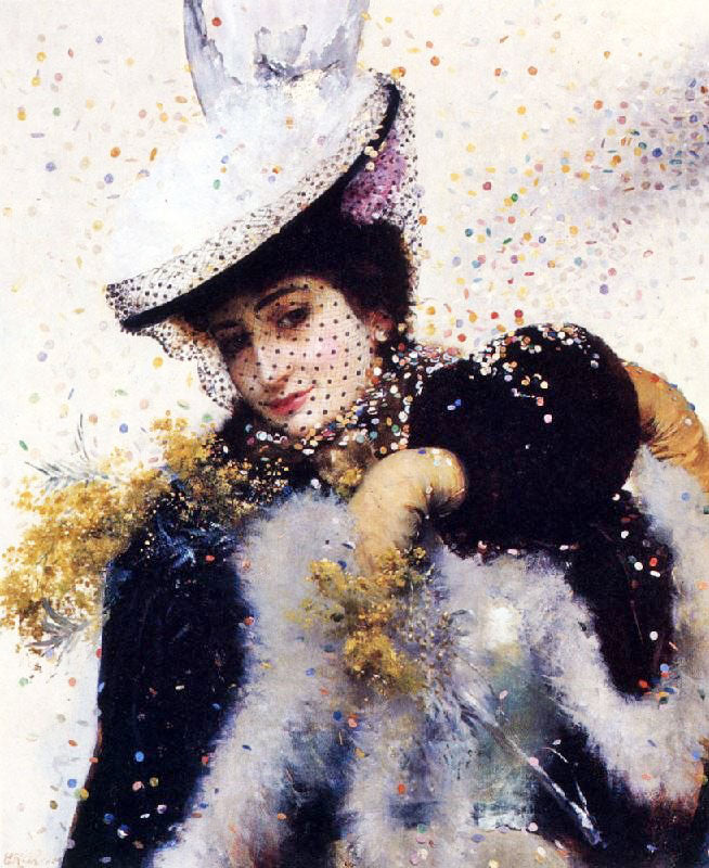 The Winter Bride by Edouard Frederic Wilhelm Richter