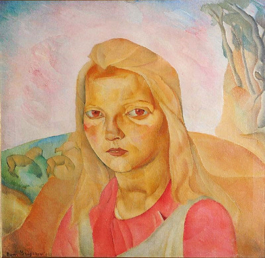 Madonna Of The Steppe by Boris Grigoriev