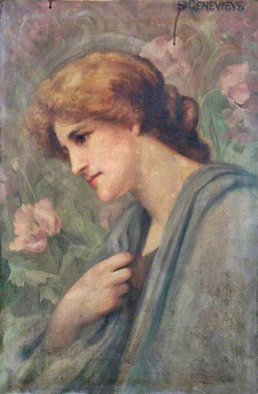 Saint Genevieve by Beatrice Offor