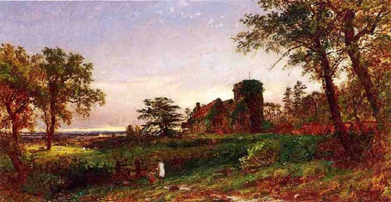 View Of Stoke Poges by Jasper Francis Cropse