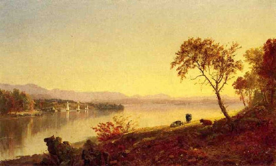 Along The River by Jasper Francis Cropse