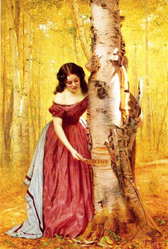Thus Perish The Memory Of Our Love by John George Brown