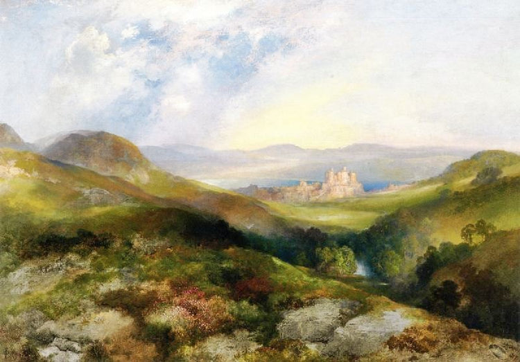 Conway Castle by Thomas Moran