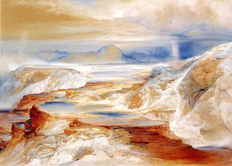 HOT SPRINGS AT GARDINERS RIVER