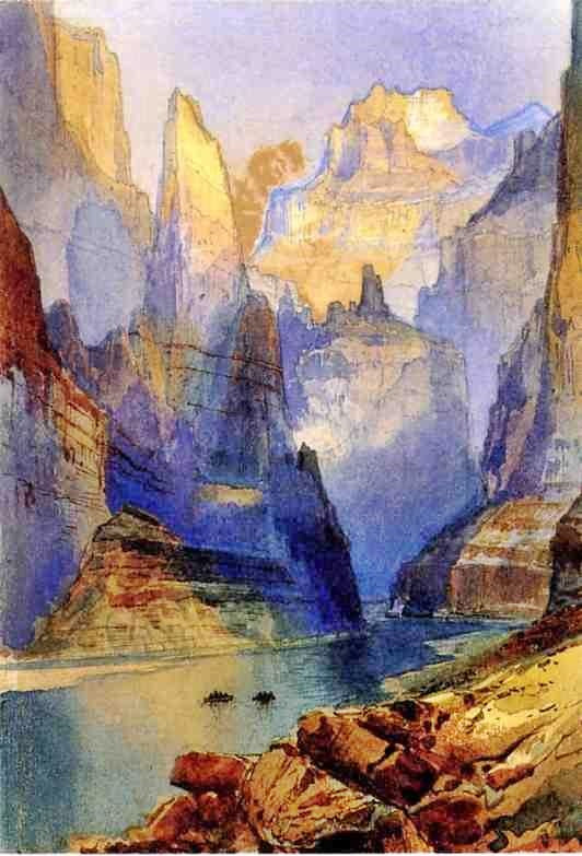 Zion Valley by Thomas Moran
