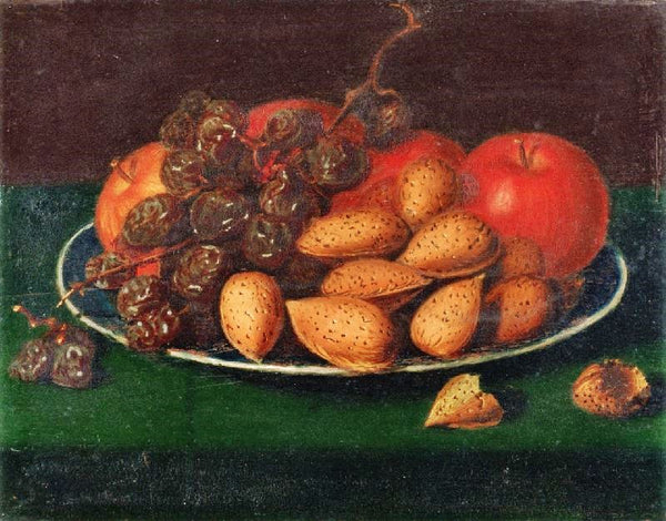 Fruit, Nuts And Grapes by Raphaelle Peale