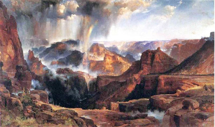 Chasm Of The Colorado by Thomas Moran