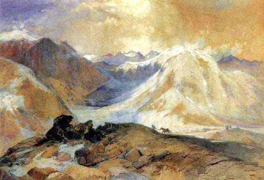 Mosquito Trail, Rocky Mountains Of Colorado by Thomas Moran