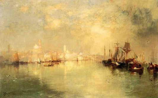 Venice: Reminiscence Of Vera Cruz, Mexico by Thomas Moran