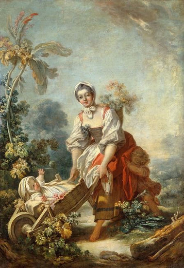The Joys Of Motherhood by Jean-Honore Fragonard