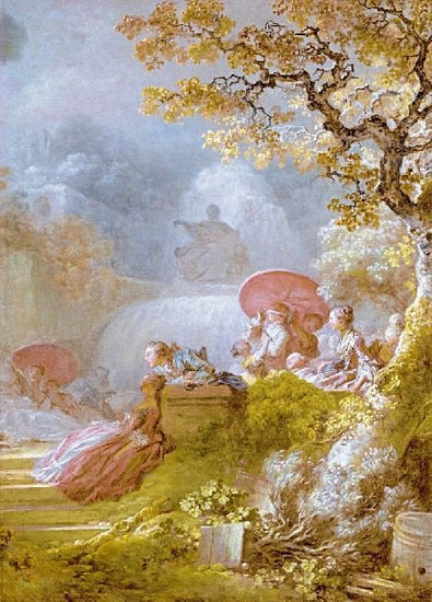 Blindman’S Buff by Jean-Honore Fragonard
