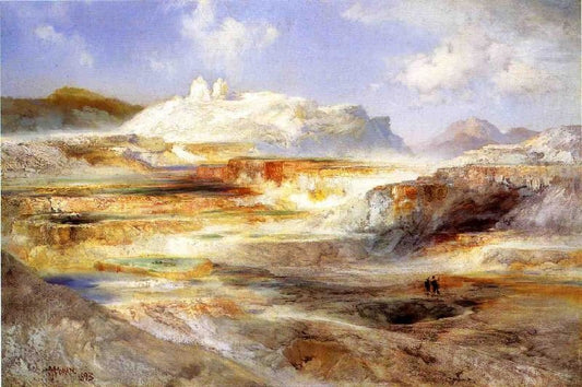 Jupiter Terrace, Yellowstone by Thomas Moran