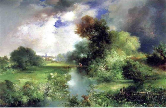 June, East Hampton by Thomas Moran